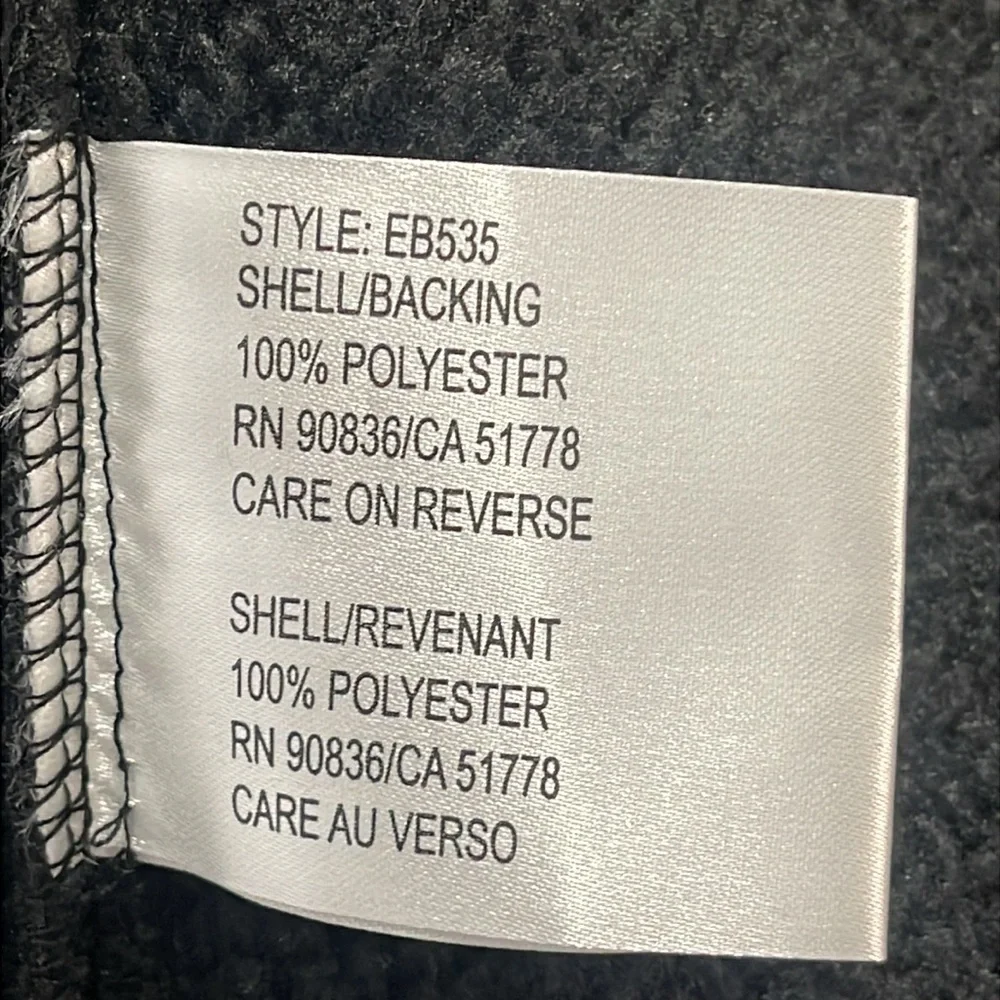 EDDIE BAUER WOMAN’S RUGGED RIPSTOP SOFT SHELL JACKET SIZE M Grey Steel/Black NWT - Picture 14 of 17